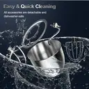 Honinst Stand Mixer, 6.5QT 10-Speed Tilt-Head Electric Stand Mixer, 3-In-1 Kitchen Mixer with Bowl, Dough Hook, Whisk and Beater, Food Mixer for Baking, Cake and Most Home Cooks image 7