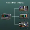 ANYCUBIC Kobra 3 Max Combo multicolor filament 3D-printer met hoge printsnelheid tot 600 mm/s, bouwvolume 420 × 420 × 500 mm image 8