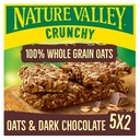 Nature Valley Crunchy Oats & Dark Chocolate 5 x 42g image 1