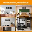 HATITANG PH-01B 16" Digital Wall Clock Black image 6