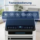 【Sommer-Aktion】Humhold 9000 BTU Tragbarer Klimaventilator, 2,6 kW 3-in-1 Klimaanlage für Räume bis zu 30 m², mit Kühlen, Entfeuchten & Ventilator-Modus, Leiser Schlafmodus, 24-Stunden-Timer, Inklusive Fenster-Set image 5