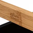 Schwarzer 3-stufiger Trolley auf Rollen image 2