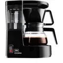 Melitta Aromaboy, Filter Coffee Machine, Retro, Compact, 0.31L, Black - 1015-02 image 0
