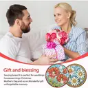 Set de 8 Sous-verres en Peinture Diamant 5D Complète JU7CER - Art Floral | Kit DIY Bijoux Créatifs Cadeau 10×10cm image 5