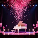 Yuejia Lot de 200 pétales de roses artificielles en soie - Rose image 2