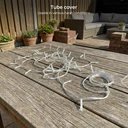 M.TK MOVETECK Guirlande lumineuse extérieure à piles 180 LED étanche blanc chaud - 14,4 m image 6