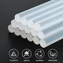 WORKPRO 100pcs Hot Melt Glue Sticks, 200x11mm, Transparent, Universal Glue Gun Sticks for DIY Crafts and Hobbies image 2