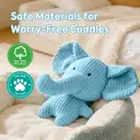 Blinkit Plush Elephant Toy for Dogs, Soft Crystal Velvet with PP Cotton and Built-in Squeaker, Cuddly and Interactive Pet Toy image 4