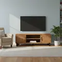 TV Unit Pembroke Pine Natural/Black L:145cm image 4