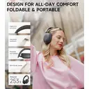 Edifier W800BT Pro Hybrid ANC Over-Ear Bluetooth 5.4 Headphones - Hi-Res Audio, AI Call NC, 45H Playtime, Fast Charging, Foldable image 4