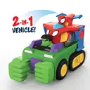 Spidey and his Amazing Friends Team Up Tank with Hulk & Spidey Vehicles image 3