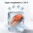 CHiQ JR99DWE Congélateur 99 L, congélation 4 étoiles, silencieux, classe énergétique E - Blanc image 4