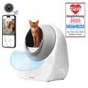 Catlink Pro-X Luxury Smart Cat Litter Box, Large Size - Self-Cleaning, APP Controlled, Double Odor Control, for Cats 3.3-22 lbs, Hands-Free Pet Care image 1