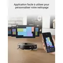Eureka J12 Ultra Aspirateur robot avec fonction de lavage (Vidage automatique, Lavage et séchage), puissance d’aspiration de 5000 Pa, fonction de lavage rotative, double navigation LiDAR, évitement d’obstacles par IA 3D image 7