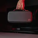 Konix Housse de protection et transport Carry Bag console Nintendo Switch 2 - Filet rangement accessoires - 8 compartiments jeux - Noir image 5