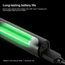 MSN Ear and Nose Hair Trimmer Clipper for Men & Women – Waterproof, Touch Control, USB-C Rechargeable, Long Battery Life, Compact Grooming Kit – H3, Black image 3