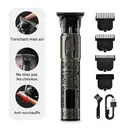 Tondeuse à cheveux électrique professionnelle ENCHEN GoldStone 1 pour hommes, légère, silencieuse, avec réglage de la longueur de coupe, 1 pièce. image 0