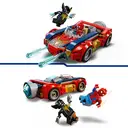 LEGO Super Heroes 76336 Spider-Man et sa voiture contre Wolverine vénomisé image 3