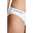 Calvin Klein slips en coton taille basse blanc XS image 2