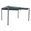 Hespéride Palmira pergola 4 x 3 m ardoise image 0