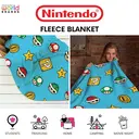 Character World Nintendo Super Mario Couverture polaire Sherpa – Mario Kart Drift, 100 x 150 cm, douce et chaude image 5