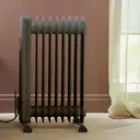 Morphy Richards HeatFlux 1.5kW Digital Oil Filled Radiator with Remote Control – Grey, 827502 image 6