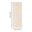 Murgall Rouleau de papier peint adhésif imitation bois miel clair - 60 x 508 cm image 4