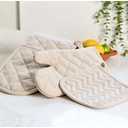 Dexam Pot Holder Love Colour 100% Cotton Stone image 3