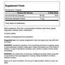 Swanson Blackstrap Molasses + Iron Iron Health 29mg Energy Support Capsules - 120 Capsules image 2