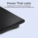 Sparoma AD-26 Gray-Black Electronic Scale – 2 AAA Batteries Powered (Batteries Not Included), 180kg Capacity, 0.05kg High Precision, 4mm Tempered Glass, LCD Display, Suitable for Bathroom, Bedroom and Home Use image 8