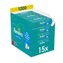 Pampers Harmonie Fresh Clean 15x80, 1200 lingettes bébé image 2