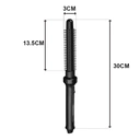 TRESemmé Slim Ceramic Hot Brush – 19mm Slim Barrel, Ceramic Coating, Fast Heat-Up, 10 Heat Settings – Black, 9371TU image 1