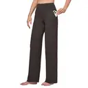 Willit Women's Yoga Pants Wide Leg Dress Work Pants Stretch Casual Pants Slacks with Pockets High Waist 30" Coffee M image 1
