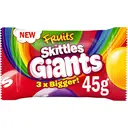 Skittles Giants Fruit Sweets Bag 45g x36 image 2