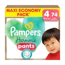 Pampers Harmonie Maxi Pack, Taille 4, 74 couches image 2