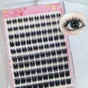 MeoMagic Extensions de cils classiques (sans colle, avec pinces à épiler) - 10 lignes - WM15 image 0