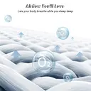 MENDALE Couette double respirante et douce, toutes saisons, non-allergique et lavable - 200 x 220 cm image 5