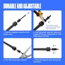 Capelli Sport BASIC SPEED ROPE 9FTVersatile Adjustable Skipping Rope for Women Men Kids, Speed Jump Rope for Exercise,9 Feet image 3