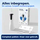 BAIR CARE M4 draagbare waterflosser met druksproeimodus, batterijduur van 30 dagen, via USB oplaadbaar, 4 reinigingsstanden, IPX7-waterdicht, compacte monddouche voor dagelijkse verzorging en reizen image 8