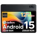 DOOGEE Tab E3+ Android 15 Tablets 12 Zoll Android, FHD+ Tablet mit SIM-Kartensteckplatz, Helio G100 Octa-Core AI Tablets, 90 Hz Gaming-Tablet, 32GB+256GB/2TB, 8800mAh, 7,5mm Ultra-dünn, Quad-Lautsprecher, Face ID, Schwarz image 0