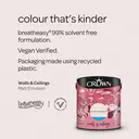 Crown Matt Emulsion Crème De la Rose 2.5L image 4