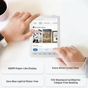 Bigme Lecteur d'ebook B6, écran e-ink 6 pouces, blanc, rétroéclairage à 36 niveaux, Android 14 avec Google Play intégré, 4 Go + 64 Go image 2