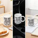 Alphynix 1pc 11oz White Mug with "SOME DAYS THE BEST THING ABOUT MY JOB IS THAT THE CHAIR SPINS" Office Humor Quote, Relatable Desk Gift for Christmas or Thanksgiving image 5