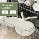 Redchef Starlight Series 26cm Pancake Crepe Pan, White Exterior & Interior image 7