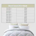 MENDALE Couette double respirante et douce, toutes saisons, non-allergique et lavable - 240 x 260 cm image 6