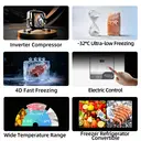 CHiQ JKR199DWE 199L Chest Freezer - Digital Inverter - White - E Rated image 2