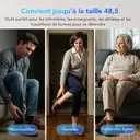 SKG YS100 Appareil de massage des pieds personnalisé avec 3 réglages d'intensité ajustables image 8