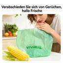 Vivreal Abbaubarer Müllbeutel – Grün 10 l (100 Stück) | TÜV & BPP Doppelzertifizierung, superrobust, auslaufsicher, umweltfreundlicher Müllbeutel aus Maisstärke image 6