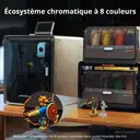 ANYCUBICxJOYBUY Imprimantes 3D Kobra S1 Combo 250*250*250 mm Vitesse d'impression jusqu'à 600 mm/s image 5