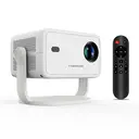 MAGCUBIC L018 - Projecteur intelligent 4K 1080P natif avec Autofocus, 650 ANSI, Wi-Fi et Bluetooth, Correction trapézoïdale automatique, Contrôle vocal image 1